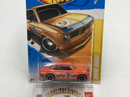 2012 Hot Wheels New Models #21 BMW 2002 Orange 109i For Cheap