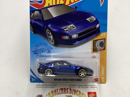 2021 Hot Wheels Super Treasure Hunt STH #23 Nissan 300ZX Twin Turbo W Protector on Sale