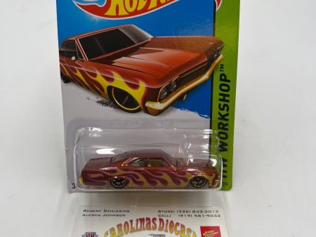 2014 Hot Wheels Workshop #218 65 Chevy Impala Red 12E Fashion