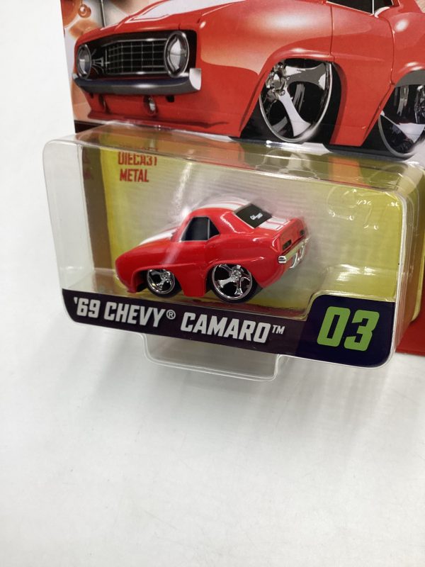 2024 Car Tuned Series 1 #3 69 Chevy Camaro Red 185A For Discount