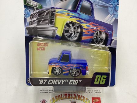 2024 Car Tuned Series 1 #6 87 Chevy C10 185A Sale