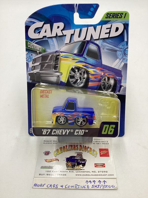 2024 Car Tuned Series 1 #6 87 Chevy C10 185A Sale