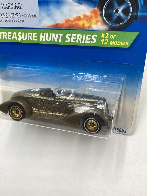 1996 Hot Wheels Treasure Hunt 2 12 Auburn 852 #437 273E For Discount