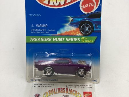 1996 Hot Wheels Treasure Hunt 7 12 57 Chevy #434 274E Cheap