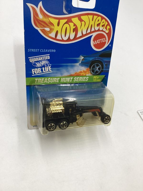 1997 Hot Wheels Treasure Hunt 4 12 Street Cleaver #581 273C For Cheap