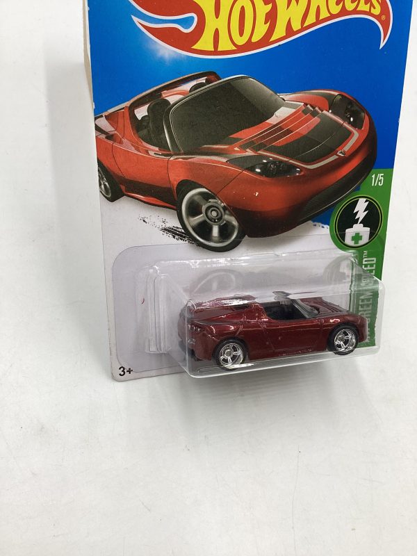 2016 Hot Wheels Super treasure hunt #241 Tesla Roadster W  Protector STH For Discount