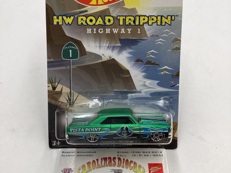 2014 HW Road Trippin #15 66 Chevy Nova Green 161C Supply