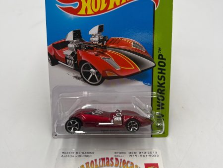 2014 Hot Wheels Workshop #221 Twin Mill Red 117A Cheap