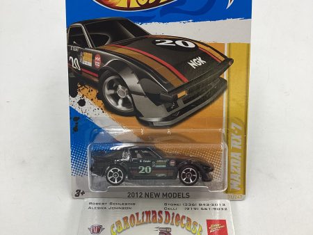 2012 Hot Wheels New Models #31 Mazda RX-7 Black 85D Sale