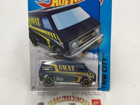 2014 HW City #49 Super Van Blue Discount