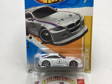 2012 Hot Wheels New Models #18 BMW Z4 M White 109G For Sale