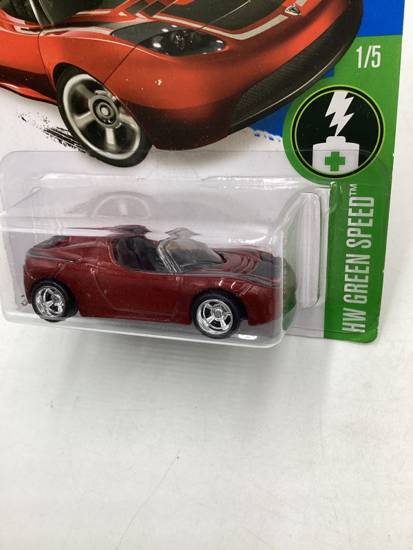 2016 Hot Wheels Super treasure hunt #241 Tesla Roadster W  Protector STH For Discount