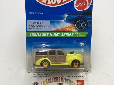 1996 Hot Wheels Treasure Hunt 1 12 40’s Woodie #428 Supply