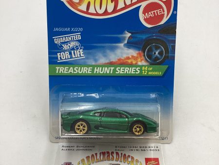 1996 Hot Wheels Treasure Hunt 4 12 Jaguar XJ220  #431 273E Discount