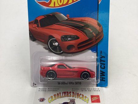 2014 HW City Scavenger Hunt 2 4 06 Dodge Viper SRT10 Kroger Exclusive 235D Fashion