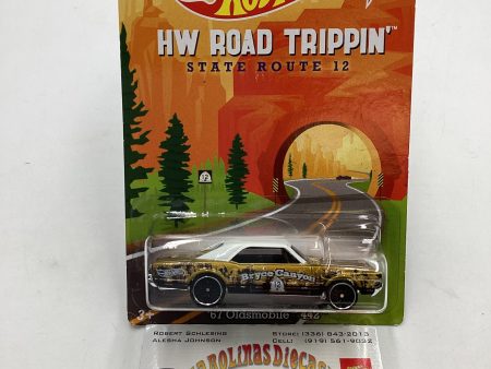 2014 HW Road Trippin #14 67 Oldsmobile 442 161C Online Sale