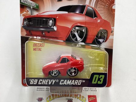 2024 Car Tuned Series 1 #3 69 Chevy Camaro Red 185A For Discount