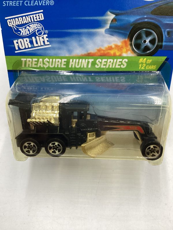 1997 Hot Wheels Treasure Hunt 4 12 Street Cleaver #581 273C For Cheap