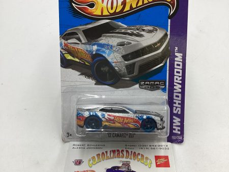 2013 HW Showroom Zamac 009 #192 12 Camaro ZL1 *Card not perfect* Supply