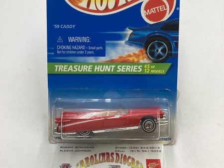 1996 Hot Wheels Treasure Hunt 5 12 59 Caddy #432 273E Online now