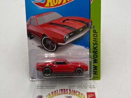 2014 Hot Wheels Workshop #224 68 Copo Camaro Red 16H Online Hot Sale