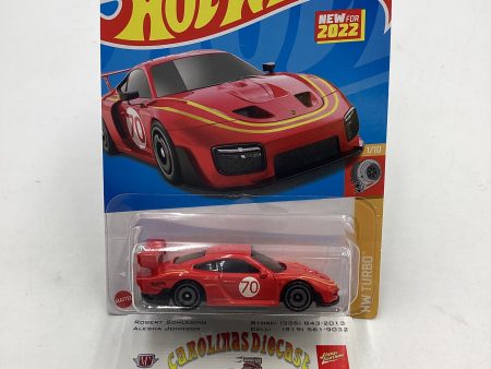 2022 HW Turbo #12 Porsche 935 Red 100B Online Hot Sale