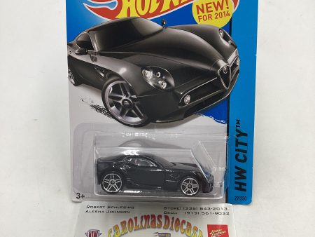 2014 HW City #29 Alfa Romeo 8C Competizione Black 61A For Sale