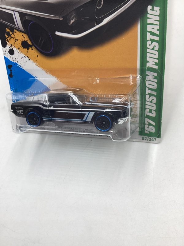 2012 HW Treasure Hunts #57 67 Custom Mustang 273C Supply