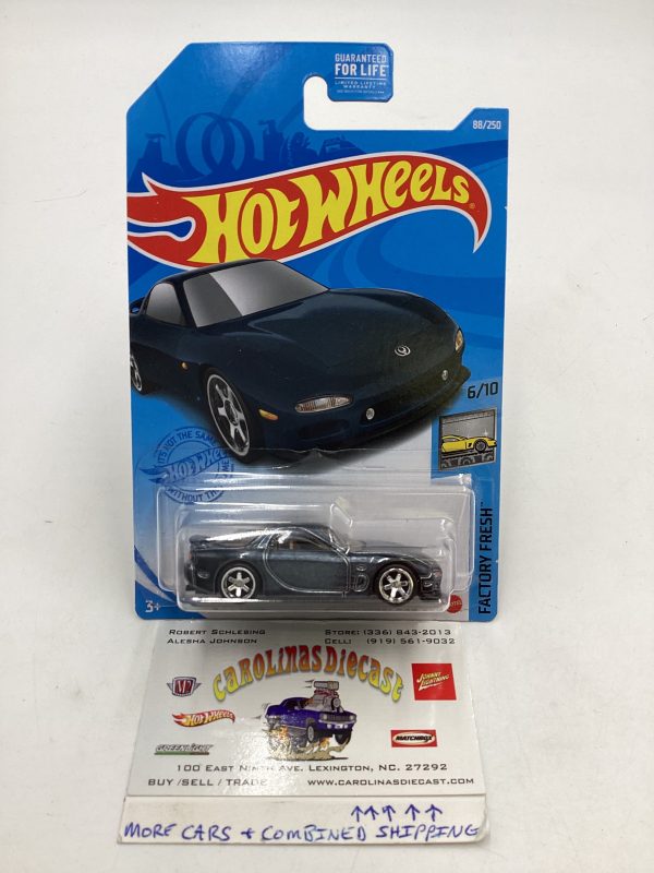 2021 Hot Wheels Super treasure hunt STH #88 95 Mazda RX-7 W Protector Supply