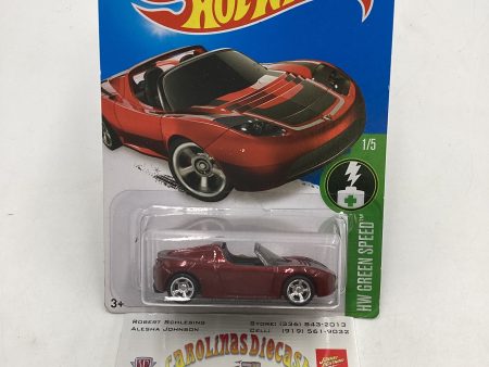 2016 Hot Wheels Super treasure hunt #241 Tesla Roadster W  Protector STH For Discount