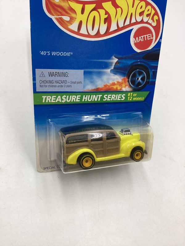 1996 Hot Wheels Treasure Hunt 1 12 40’s Woodie #428 Supply