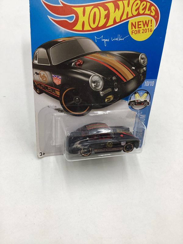 2016 Hot wheels Magnus Walker #120 Porsche 365A Outlaw Black 100C Online Hot Sale