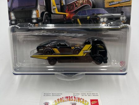 2024 Hot Wheels Team Transport Legends Tour Walmart Exclusive Nissan Laurel 2000 SGX & Aero Lift 278C Supply