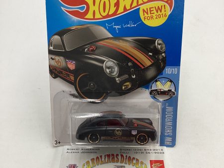 2016 Hot wheels Magnus Walker #120 Porsche 365A Outlaw Black 100C Online Hot Sale