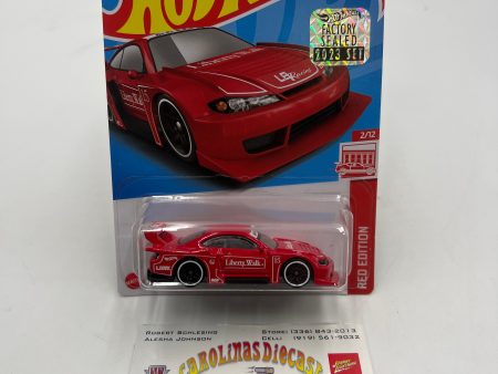 2023 Hot Wheels Red Edition #17 LB Super Silhouette Nissan Silvia Factory Sealed W Protector Discount