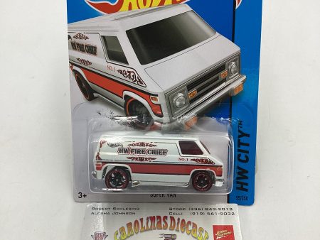 2015 Hot wheels HW City #55 Super Van White 14G Discount