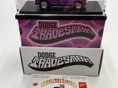 2023 Hot Wheels RLC #06331 30000 Purple Dodge Tradesman Van Hot on Sale