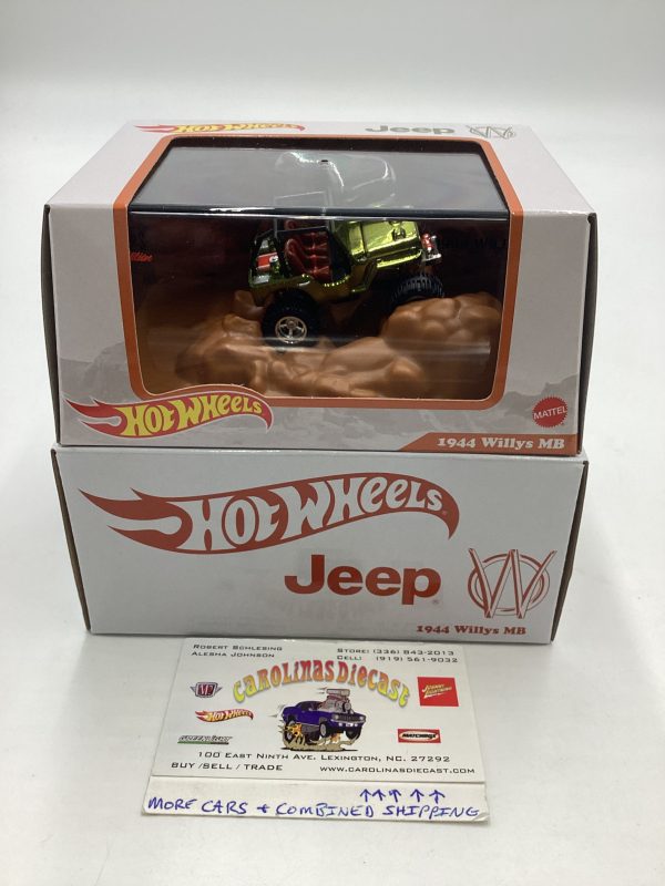 2021 Hot wheels RLC Green 1944 Willys MB Cheap