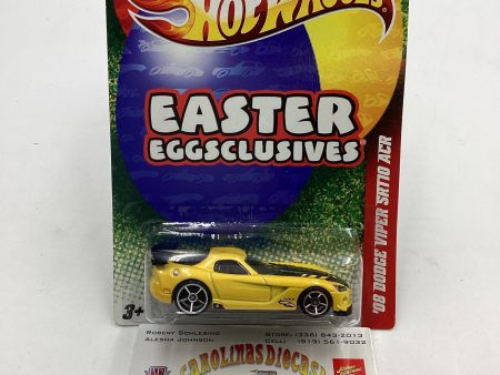 2010 Hot Wheels Easter Eggclusive 08 Dodge Viper SRT10 ACR 157H For Sale