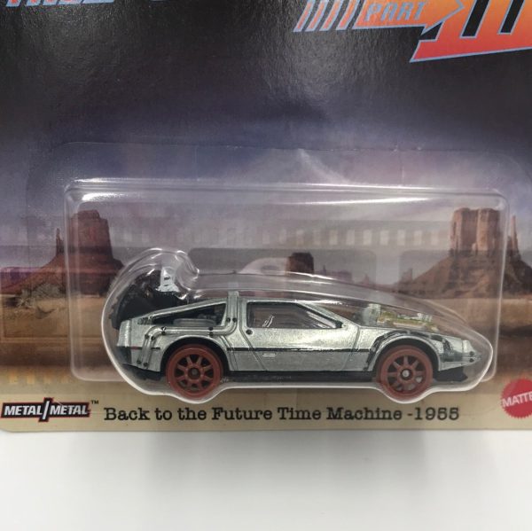 2022 hot wheels retro  entertainment Back to the Future Time Machine 1955 269H Fashion