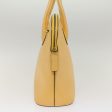 CELINE Hand Bag Leather Beige ar10027B Cheap