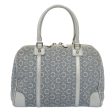 CELINE C Macadam Canvas Hand Bag Light Blue 54505 Online Sale