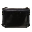 CELINE Horse Carriage Shoulder Bag Leather Black rd4883 For Sale