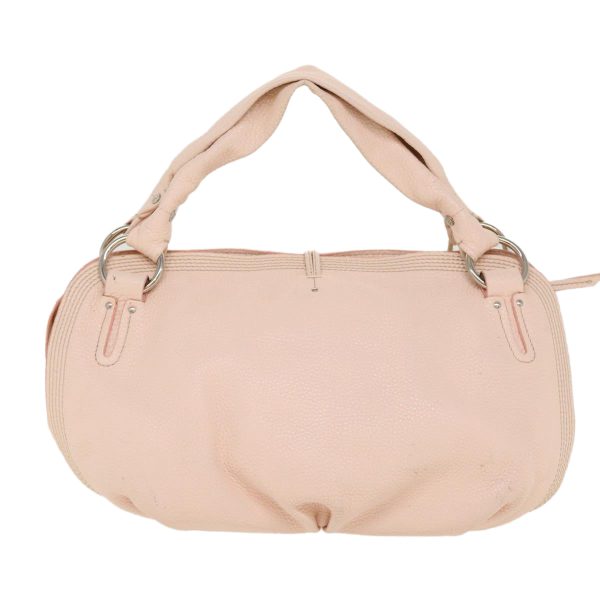 CELINE Hand Bag Leather Pink SC-SA-1016 38010 Cheap