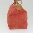 CELINE C Macadam Canvas Shoulder Bag Red yk9316 Hot on Sale