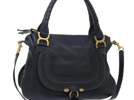 Chloe Mercy Hand Bag Leather 2way Black 04125665-27  50618 For Discount