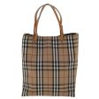 BURBERRY Nova Check Hand Bag Nylon BeigeNew ep1099 For Cheap