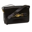 CELINE Horse Carriage Shoulder Bag Leather Brown ar7057 Fashion