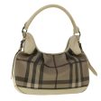 BURBERRY Nova Check Shoulder Bag PVC Leather BrownNew yk6846B Discount