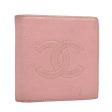 CHANEL COCO Mark Wallet Caviar Skin Pink Gold CC  88731 Supply